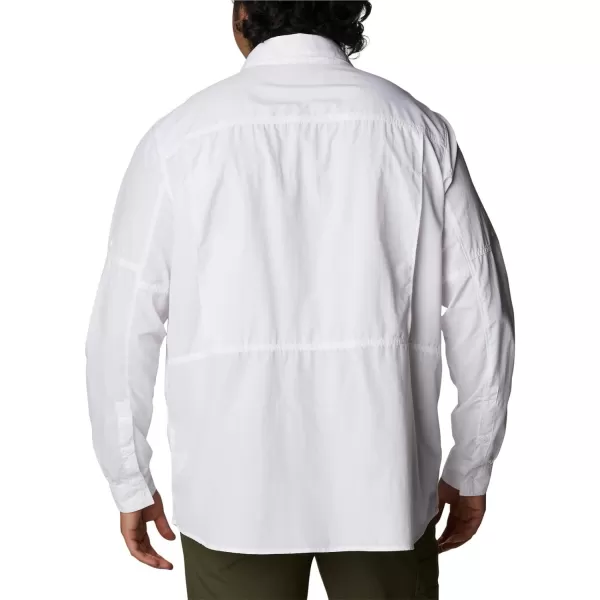 Columbia Mens Silver Ridge 20 Long Sleeve ShirtWhite