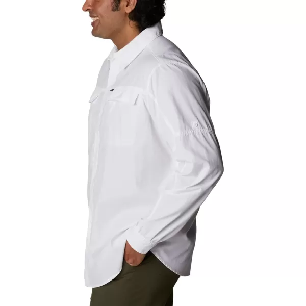 Columbia Mens Silver Ridge 20 Long Sleeve ShirtWhite