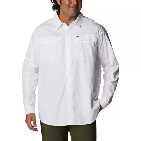 Columbia Mens Silver Ridge 20 Long Sleeve ShirtWhite