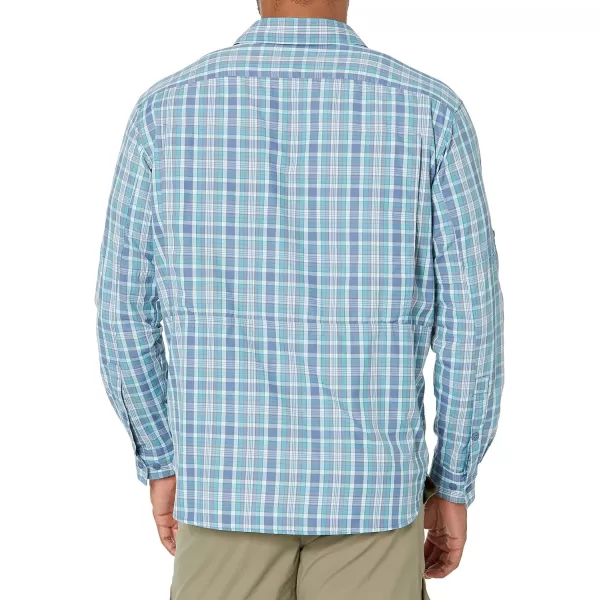 Columbia Mens Silver Ridge 20 Plaid Long Sleeve ShirtBluestone Balanced Multi Plaid