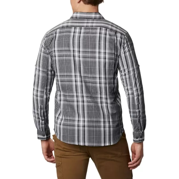 Columbia Mens Silver Ridge 20 Plaid Long Sleeve ShirtCity Grey Multi Plaid