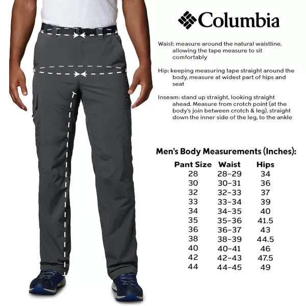 Columbia Mens Silver Ridge Cargo PantPond