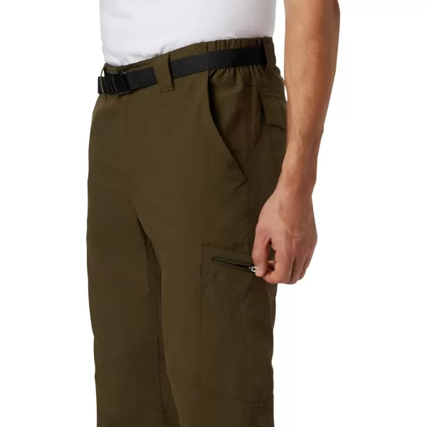 Columbia Mens Silver Ridge Cargo PantStandard Olive Green