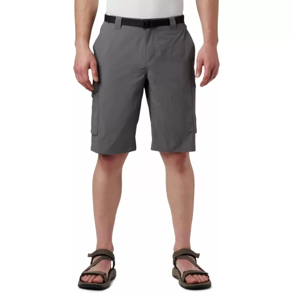 Columbia Mens Silver Ridge Cargo ShortCity Grey