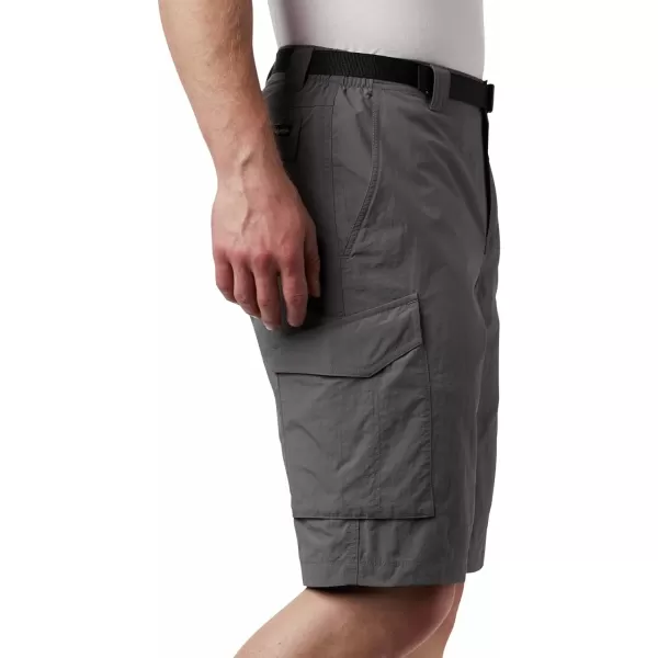 Columbia Mens Silver Ridge Cargo ShortCity Grey