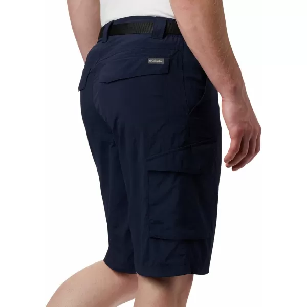 Columbia Mens Silver Ridge Cargo ShortCollegiate Navy