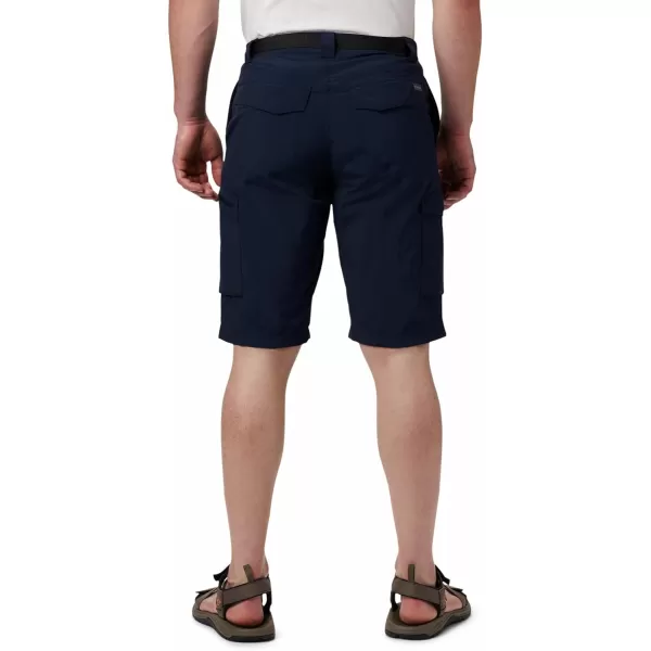 Columbia Mens Silver Ridge Cargo ShortCollegiate Navy