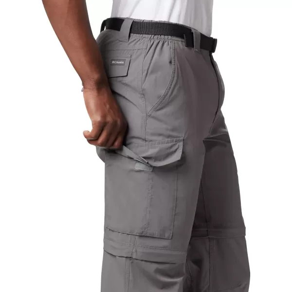 Columbia Mens Silver Ridge Convertible PantsCity Grey