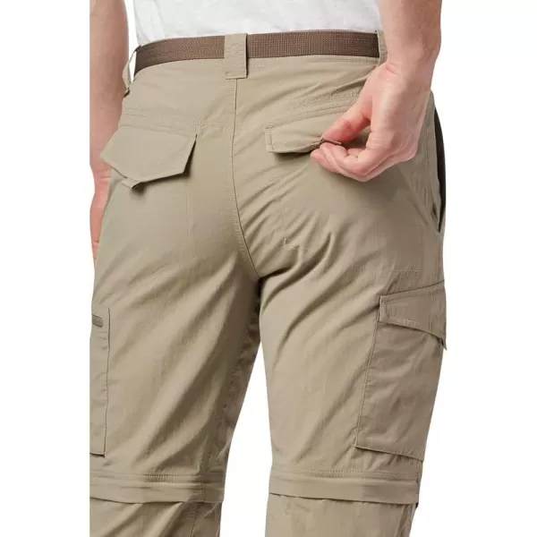 Columbia Mens Silver Ridge Convertible PantsTusk