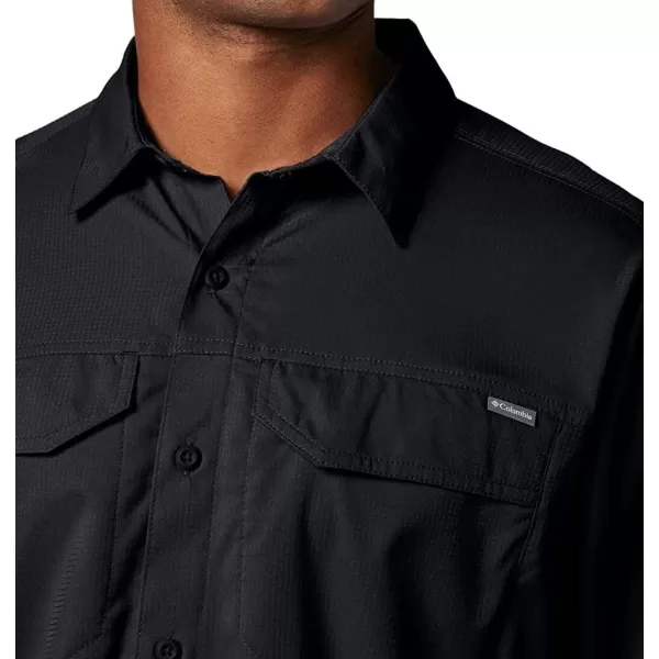 Columbia Mens Silver Ridge Lite Long Sleeve ShirtBlack