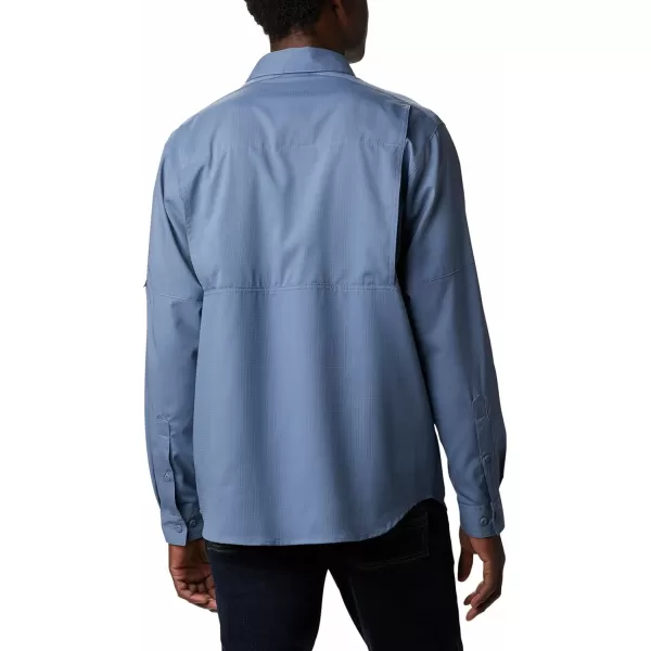 Columbia Mens Silver Ridge Lite Long Sleeve ShirtBluestone