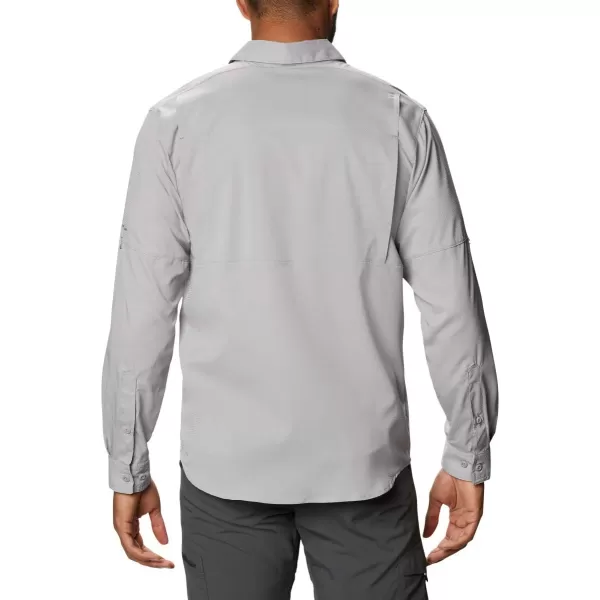 Columbia Mens Silver Ridge Lite Long Sleeve ShirtColumbia Grey