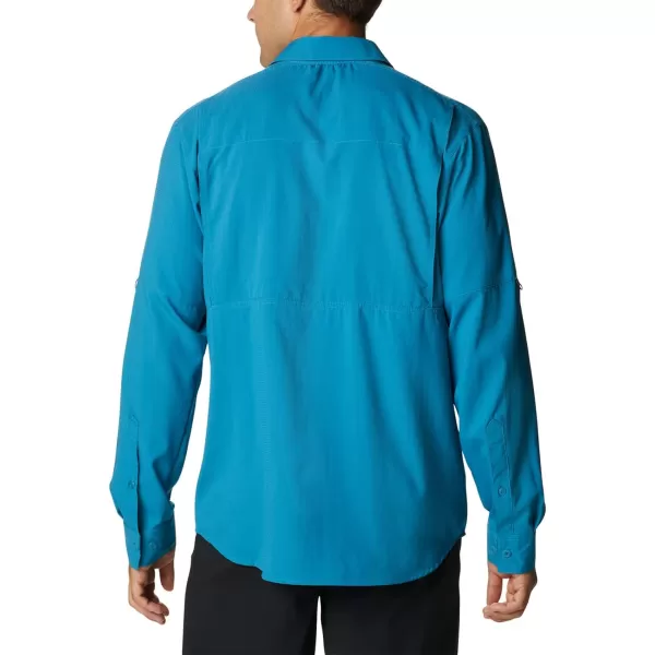 Columbia Mens Silver Ridge Lite Long Sleeve ShirtDeep Marine