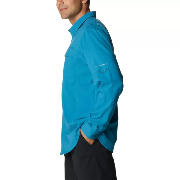 Columbia Mens Silver Ridge Lite Long Sleeve ShirtDeep Marine