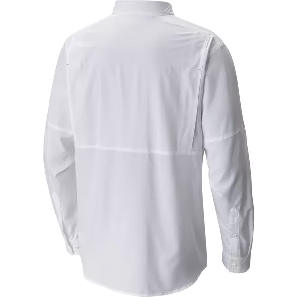 Columbia Mens Silver Ridge Lite Long Sleeve ShirtWhite