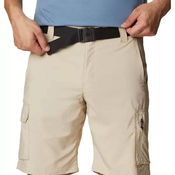 Columbia Mens Silver Ridge Utility Cargo ShortAncient Fossil