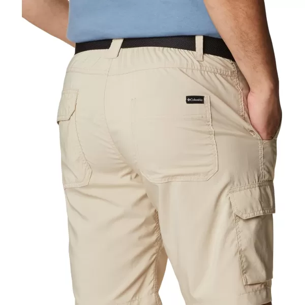 Columbia Mens Silver Ridge Utility Cargo ShortAncient Fossil