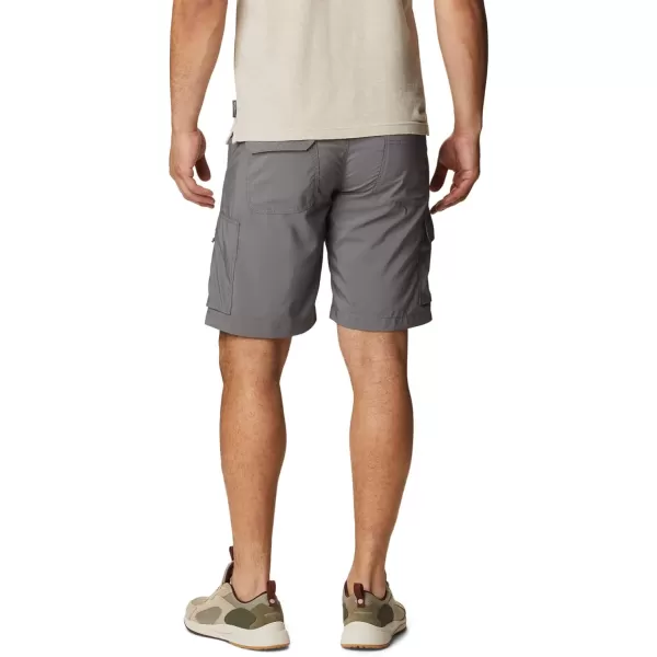 Columbia Mens Silver Ridge Utility Cargo ShortCity Grey