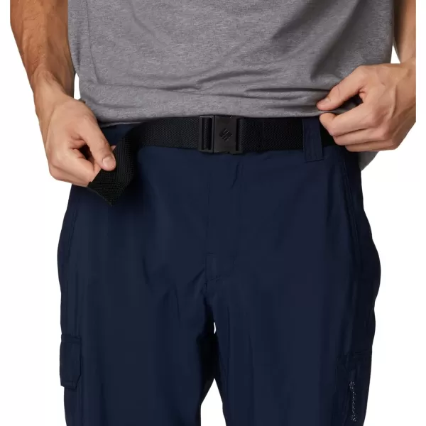 Columbia Mens Silver Ridge Utility Cargo ShortCollegiate Navy