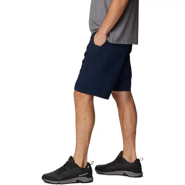 Columbia Mens Silver Ridge Utility Cargo ShortCollegiate Navy