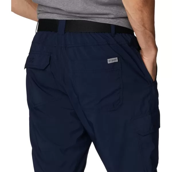 Columbia Mens Silver Ridge Utility Cargo ShortCollegiate Navy