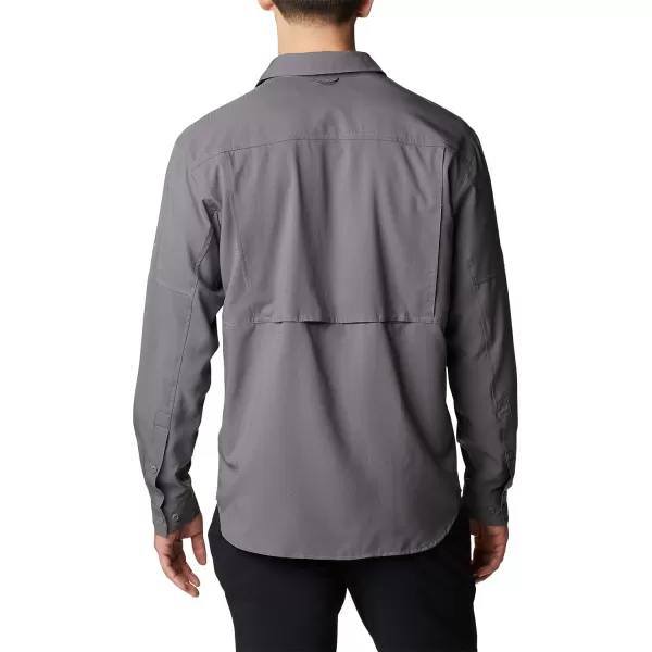 Columbia Mens Silver Ridge Utility Lite Long SleeveCity Grey