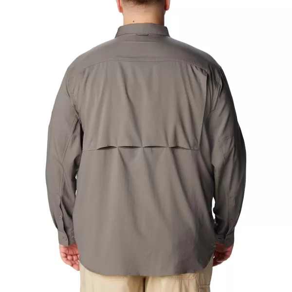 Columbia Mens Silver Ridge Utility Lite Long SleeveCity Grey