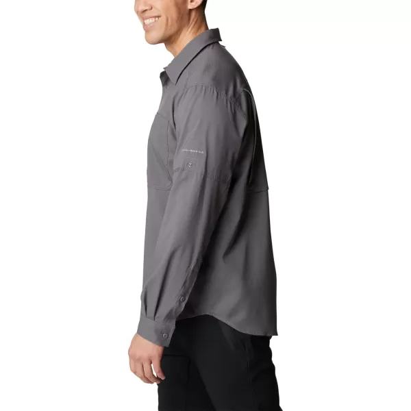 Columbia Mens Silver Ridge Utility Lite Long SleeveCity Grey