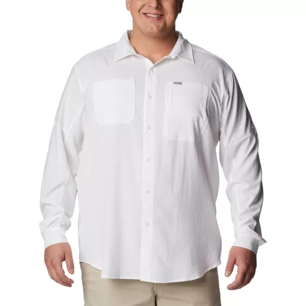 Columbia Mens Silver Ridge Utility Lite Long SleeveWhite