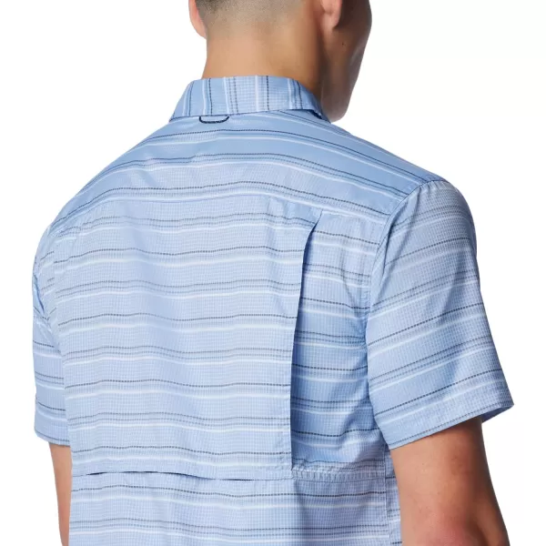 Columbia Mens Silver Ridge Utility Lite Novelty Short SleeveSkyler Chambray Stripe