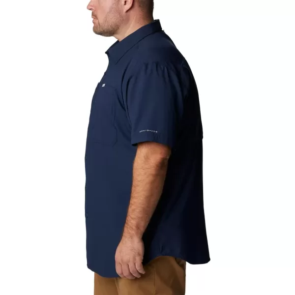 Columbia Mens Silver Ridge Utility Lite Short SleeveCollegiate Navy