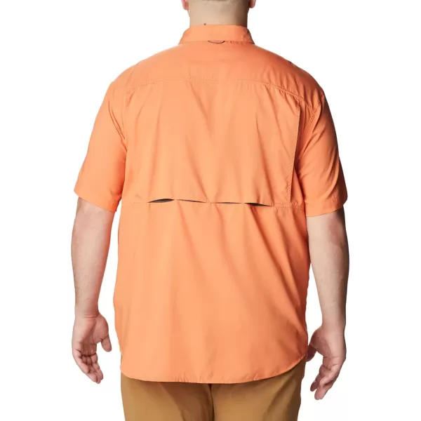 Columbia Mens Silver Ridge Utility Lite Short SleeveDesert Orange