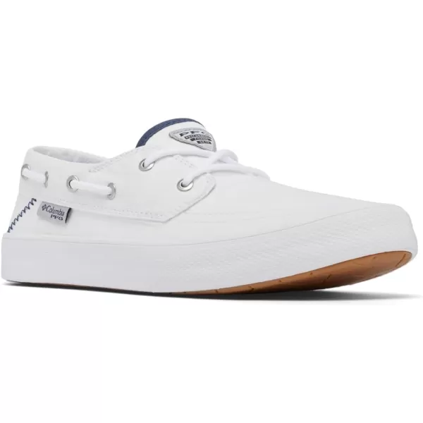 Columbia Mens Slack Tide Boat PFG ShoeWhiteNocturnal
