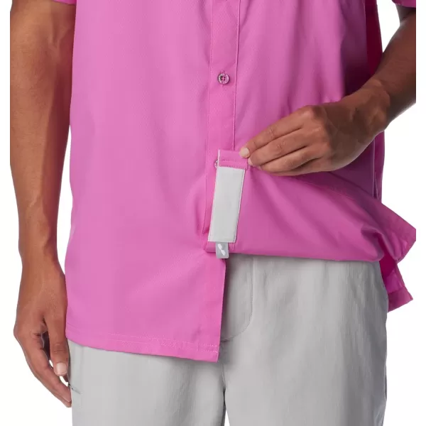 Columbia Mens Slack Tide Camp ShirtBright Lavender