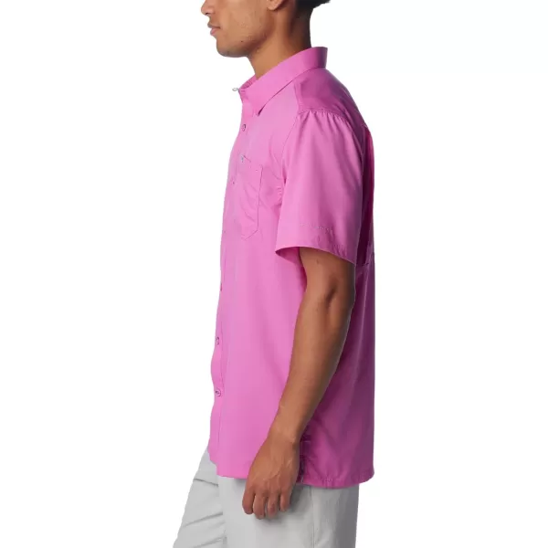 Columbia Mens Slack Tide Camp ShirtBright Lavender