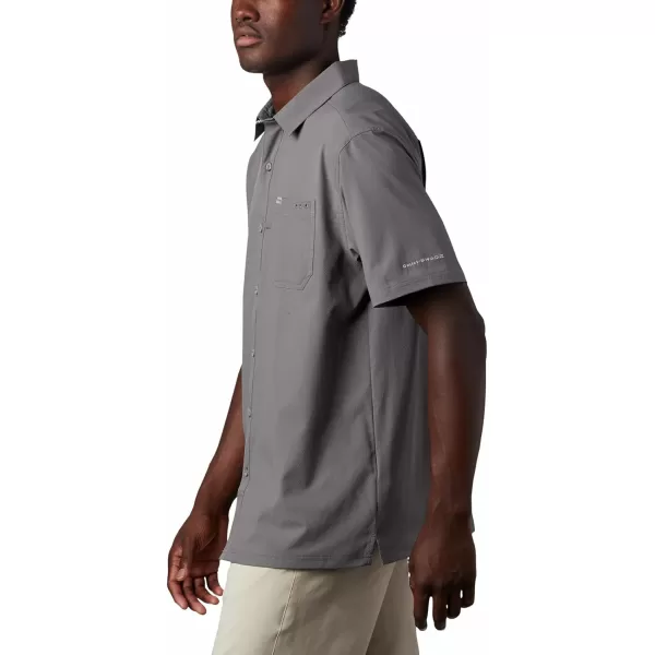 Columbia Mens Slack Tide Camp ShirtCity Grey