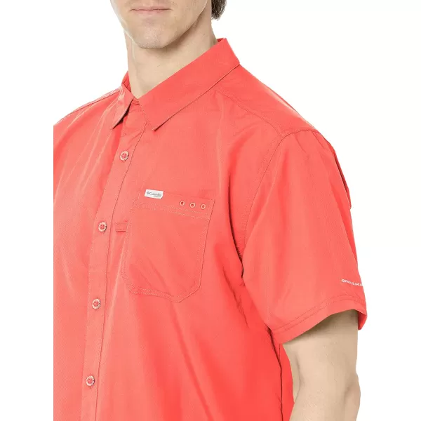 Columbia Mens Slack Tide Camp ShirtCorange