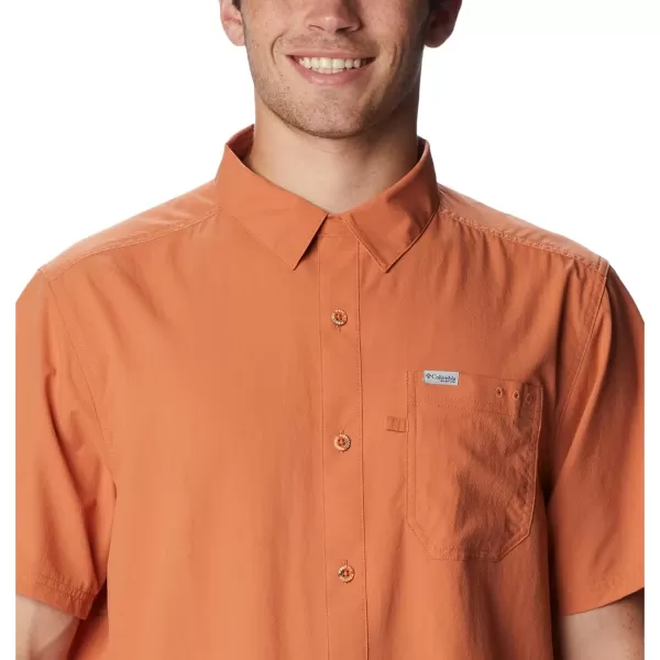 Columbia Mens Slack Tide Camp ShirtIsland Orange