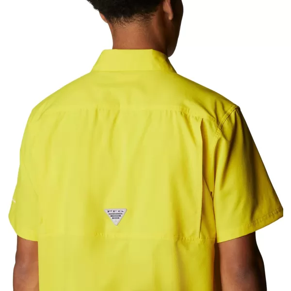 Columbia Mens Slack Tide Camp ShirtLaser Lemon