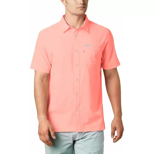 Columbia Mens Slack Tide Camp ShirtSorbet