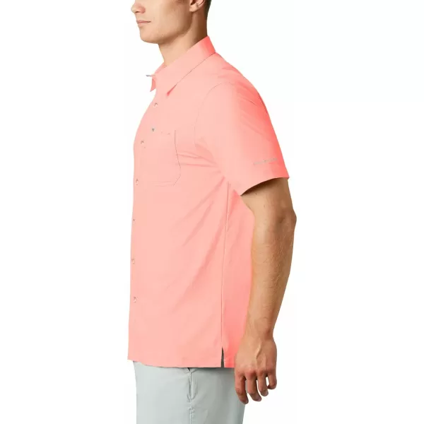 Columbia Mens Slack Tide Camp ShirtSorbet