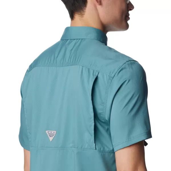 Columbia Mens Slack Tide Camp ShirtTranquil Teal