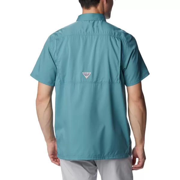 Columbia Mens Slack Tide Camp ShirtTranquil Teal