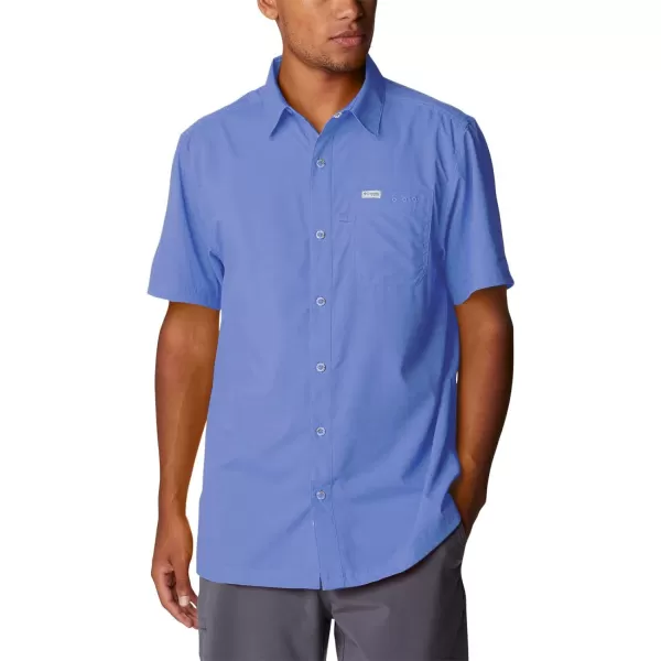 Columbia Mens Slack Tide Camp ShirtViolet Sea