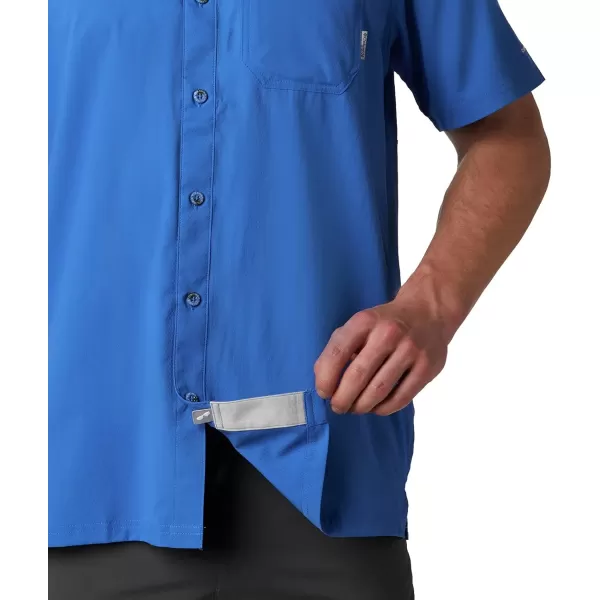 Columbia Mens Slack Tide Camp ShirtVivid Blue