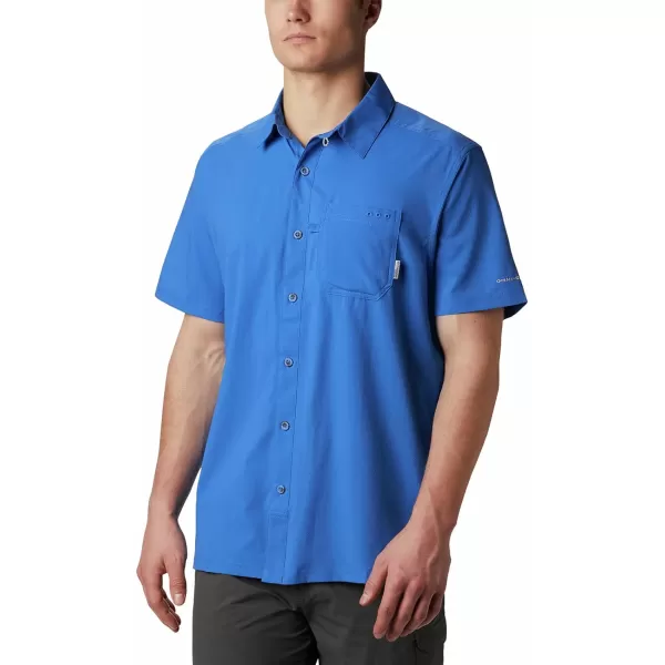 Columbia Mens Slack Tide Camp ShirtVivid Blue