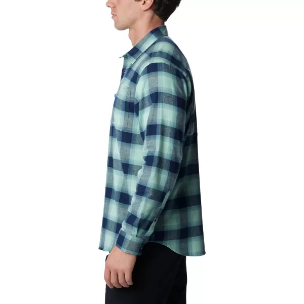 Columbia Mens Slack Tide Flannel Long SleeveGreen