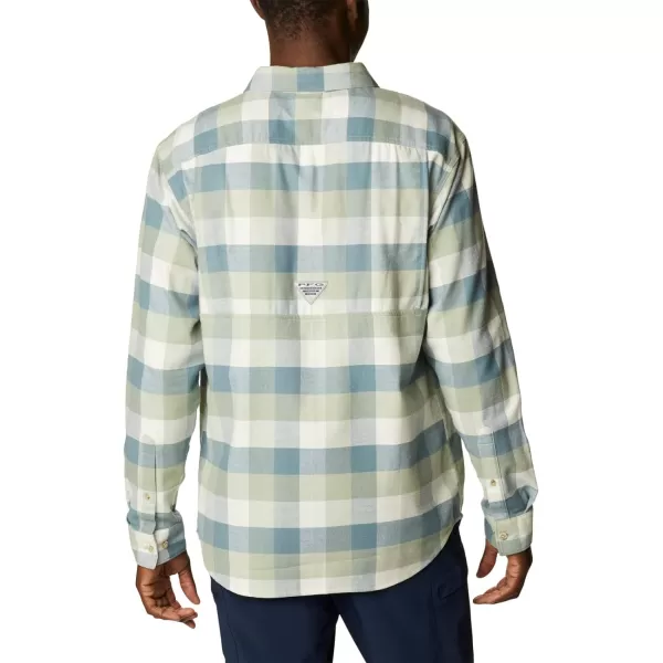 Columbia Mens Slack Tide Flannel Long SleeveSafari Multi Check