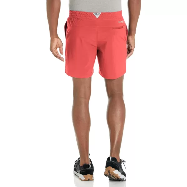 Columbia Mens Slack Tide Hybrid Water ShortSunset Red