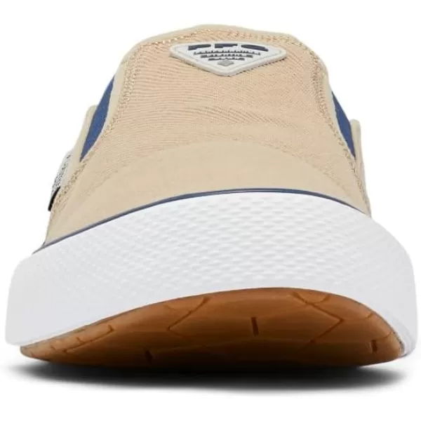 Columbia Mens Slack Tide Slip PFG Boat ShoeOxford TanCarbon